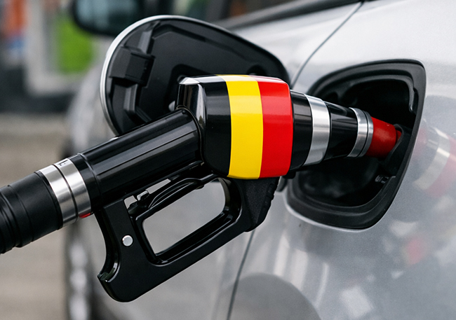 Tanken in Belgien